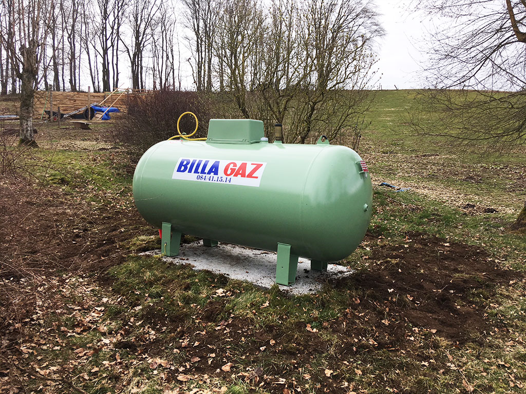 Billa Gaz sprl - vente et installation de citernes de gaz aériennes